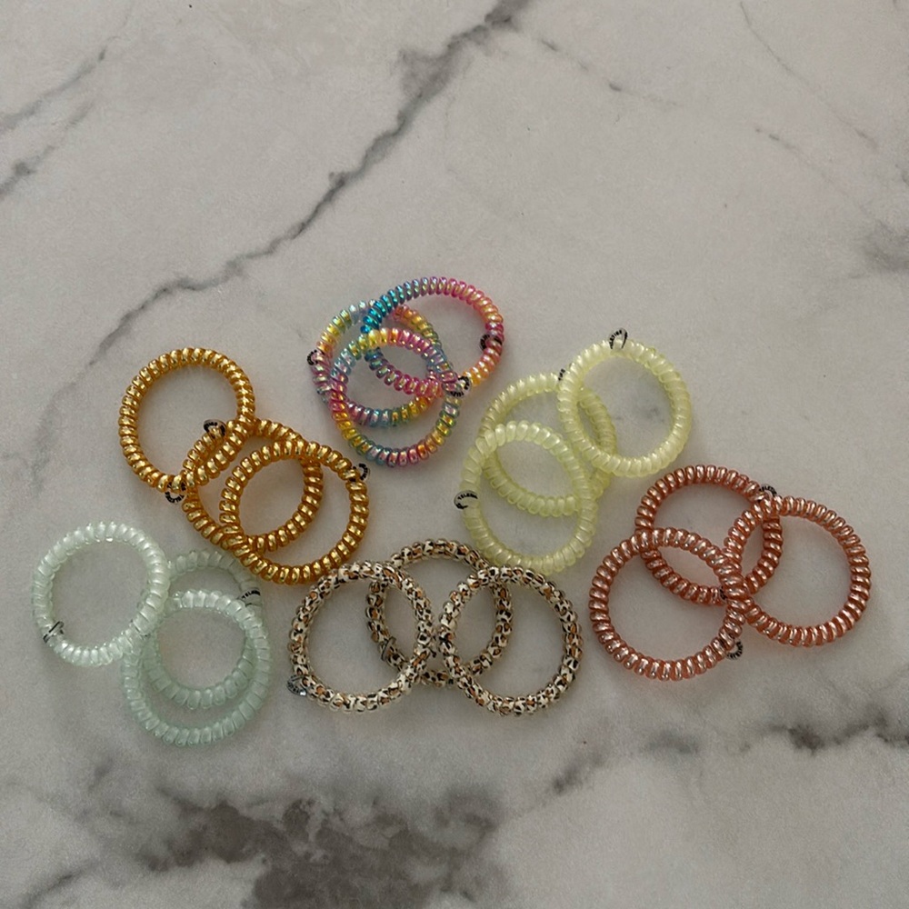 6 sets of small Teleties